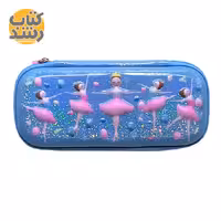 جامدادی دو زیپ برجسته طرح بالرین