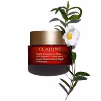 کرم شب ضدچروک و ترمیم کننده کلارنس ( CLARINS – Super Restorative Night Replenishing Cream )