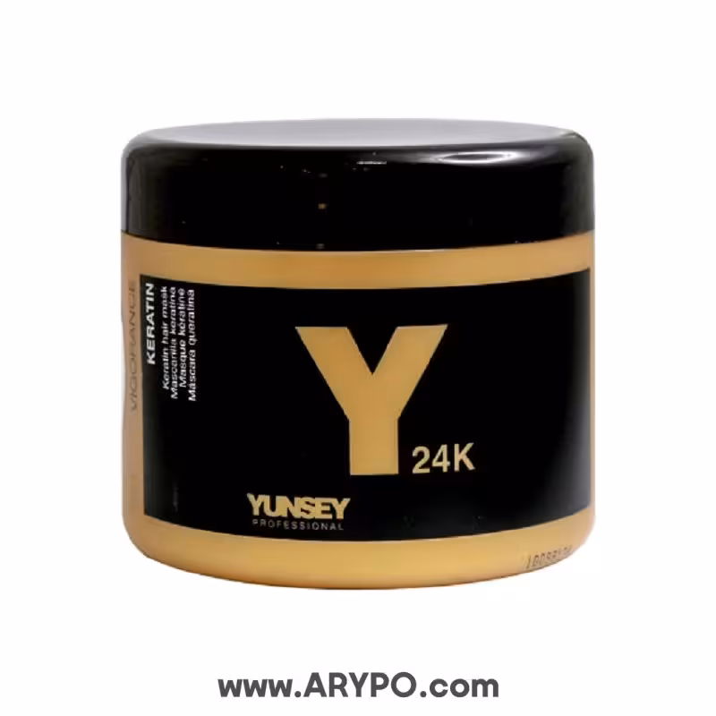 ماسک مو گلد یانسی مدل KERATIN حجم 500 میل