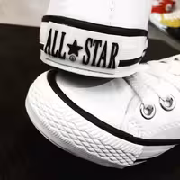 کفش ساق کوتاه ال استار  سفید  