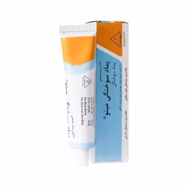 پماد سوختگی مینو با اسانس لیمو 30 گرم / Minoo Burn Ointment 30 g