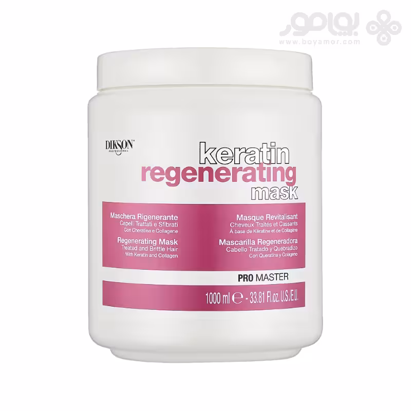 ماسک موی احیا کننده دیکسون پرومستر KERATIN مناسب مو های آسیب دیده و شکننده