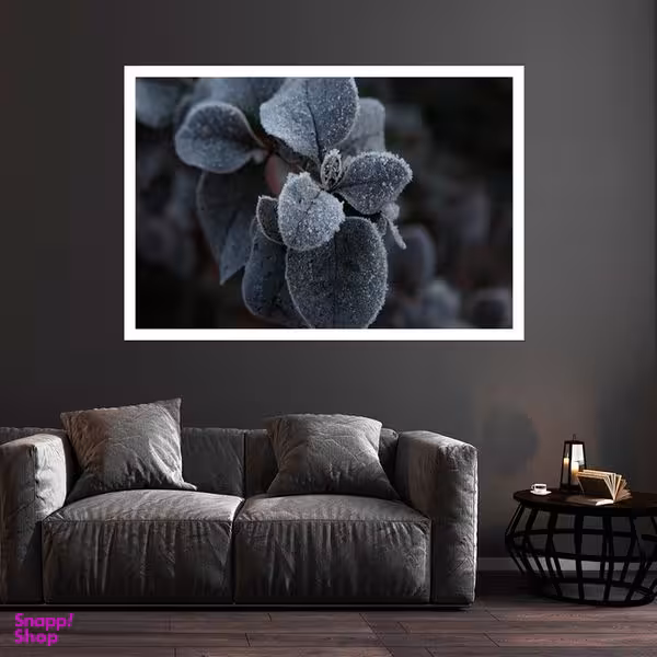 تابلو بکلیت طرح طبیعت و گل مدل قاب شاسی W-s8682