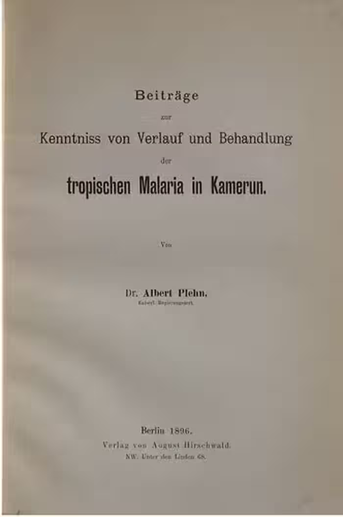 خرید و دانلود نسخه کامل کتاب Beiträge zur Kenntniss von Verlauf und Behandlung der tropischen Malaria in Kamerun