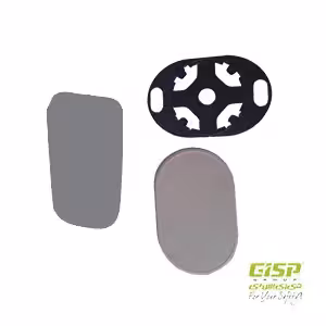 مجموعه شیشه آینه دستی چپ پراید 508933