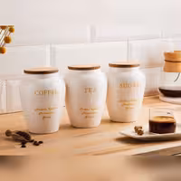 بانکه سرامیکی خمره ای (3 عددی)