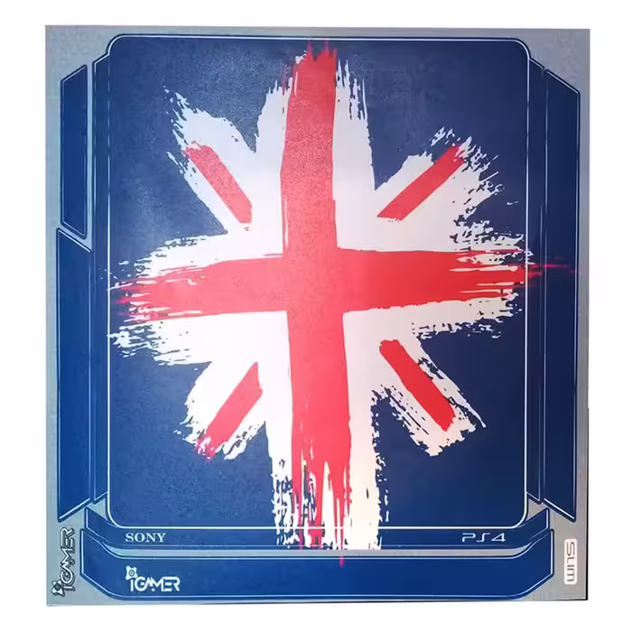 برچسب کنسول PS4 slim (iG) مدل England