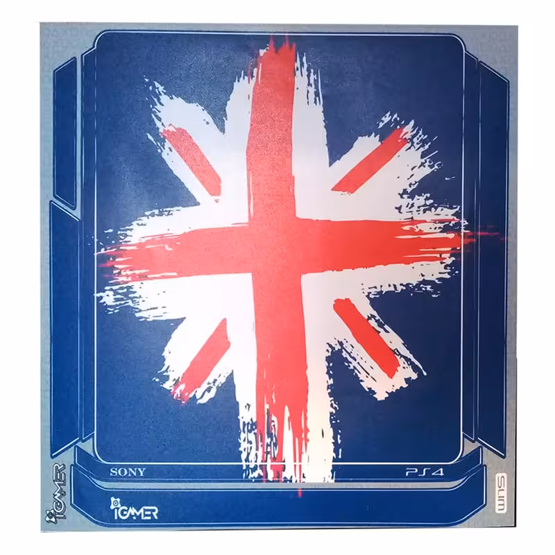 برچسب کنسول PS4 slim (iG) مدل England