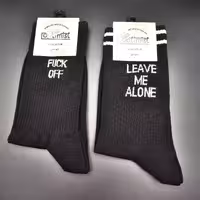 جوراب مشکی فانتزی