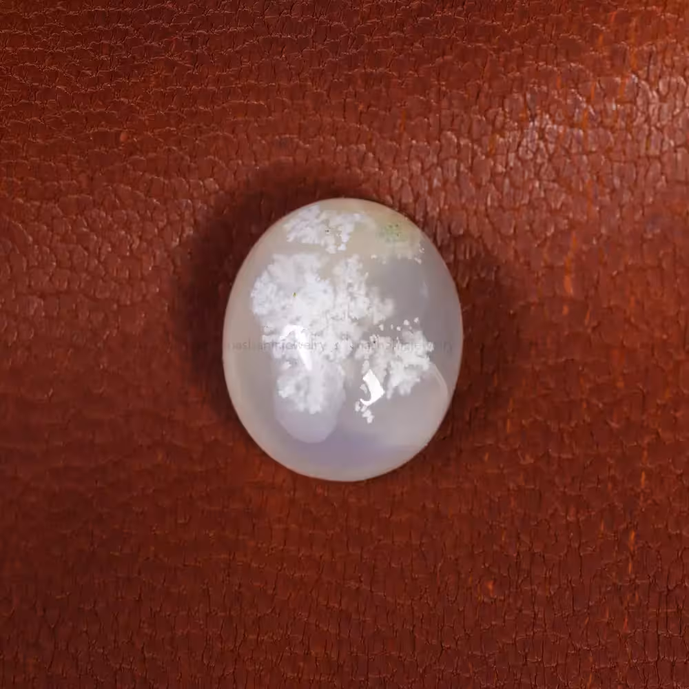 نگین عقیق شجر کد 16552 - جواهری مشاهیر