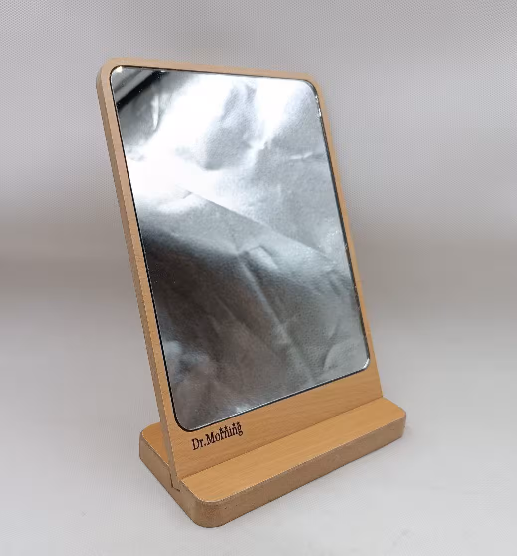 آینه چوبی رومیزی 16×21 بزرگ