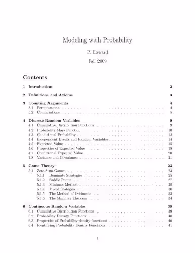 خرید و دانلود نسخه کامل کتاب Modeling with Probability