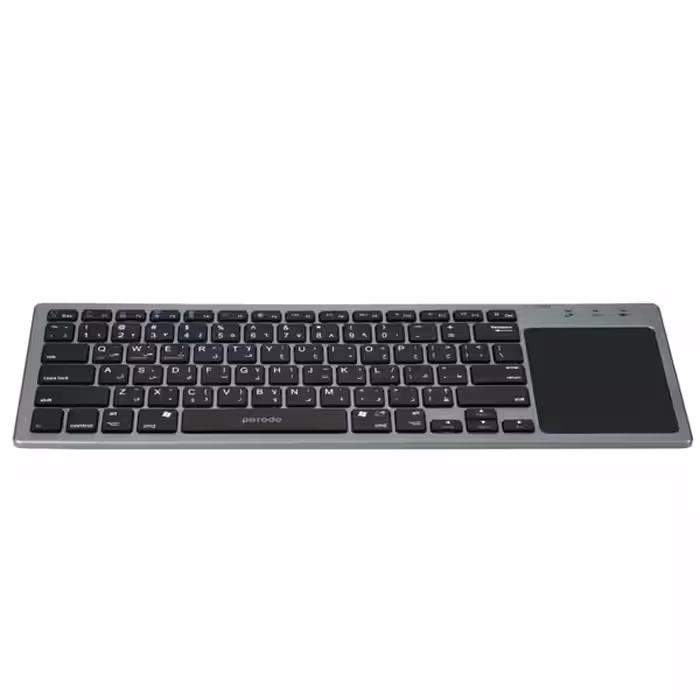 کیبورد پرودو مدل PD-WKBTP-GY With Touchpad