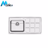 سینک کن کد P-7034 توکار یک لگنه