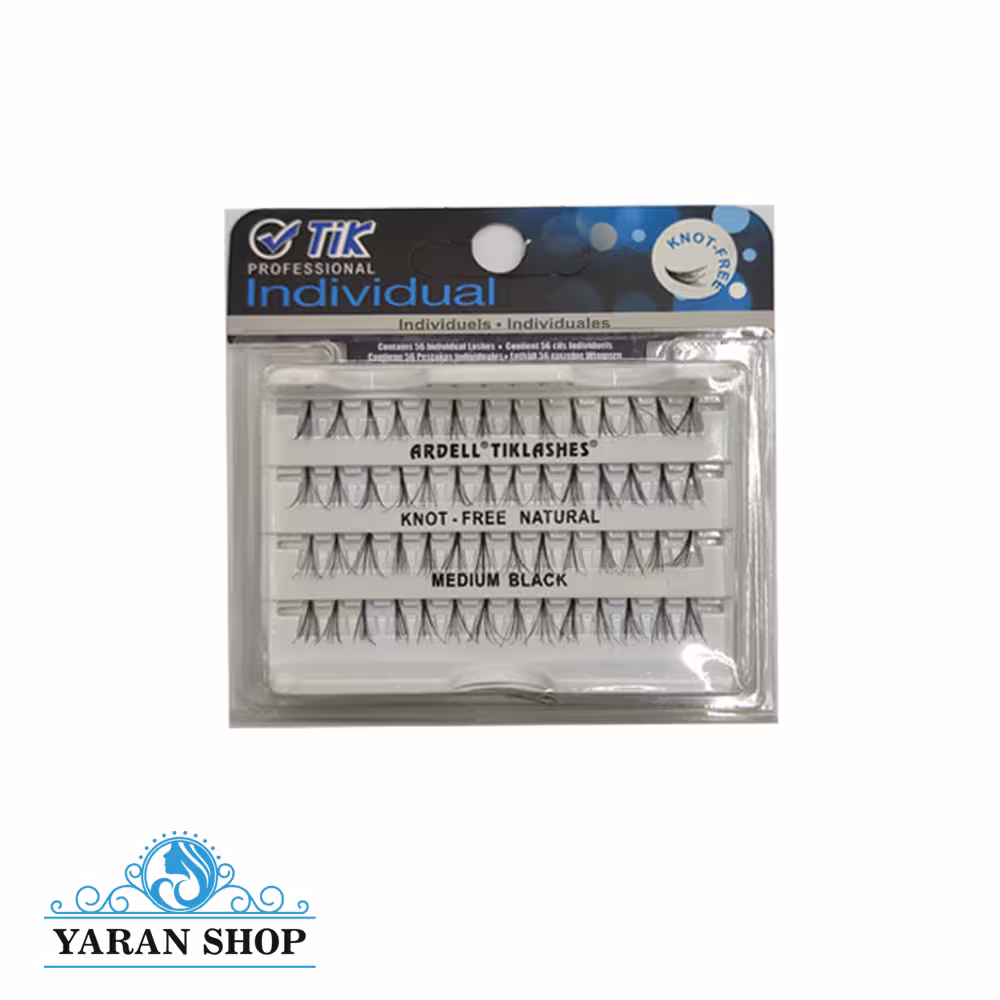 مژه مصنوعی بدون گره تیک سایز متوسط