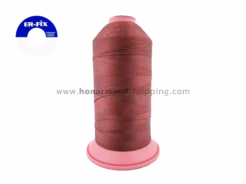 نخ دوخت پلی آرت POLYART ارفیکس رنگ زرشکی سایز 20