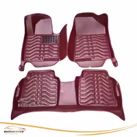 کفپوش پنج بعدی اپتیما K5 2024 رنگ زرشکی