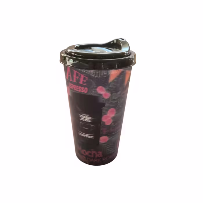 لیوان کافه 3 بعدی مدل 3D Big Coffee Cup با حجم 650 میلی لیتر برند تیتیز پلاستیک ترکیه _ شناسه کالا : AP_9052
