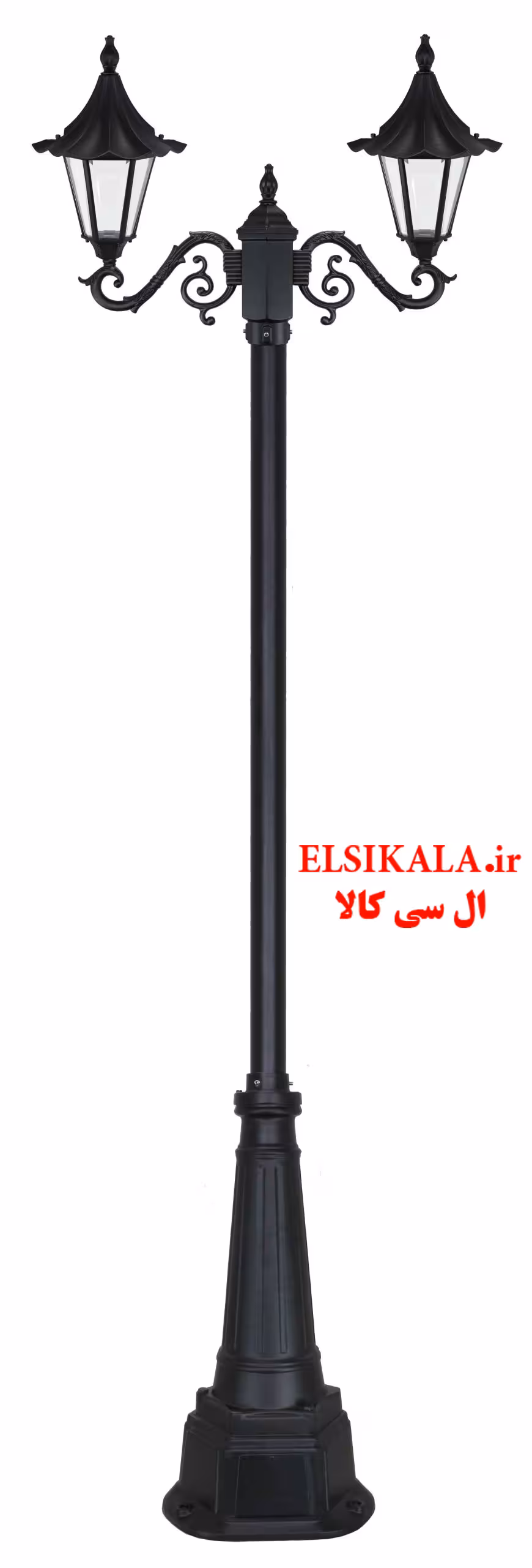 چراغ دوشاخه چتری آلمینیوم دایکاست