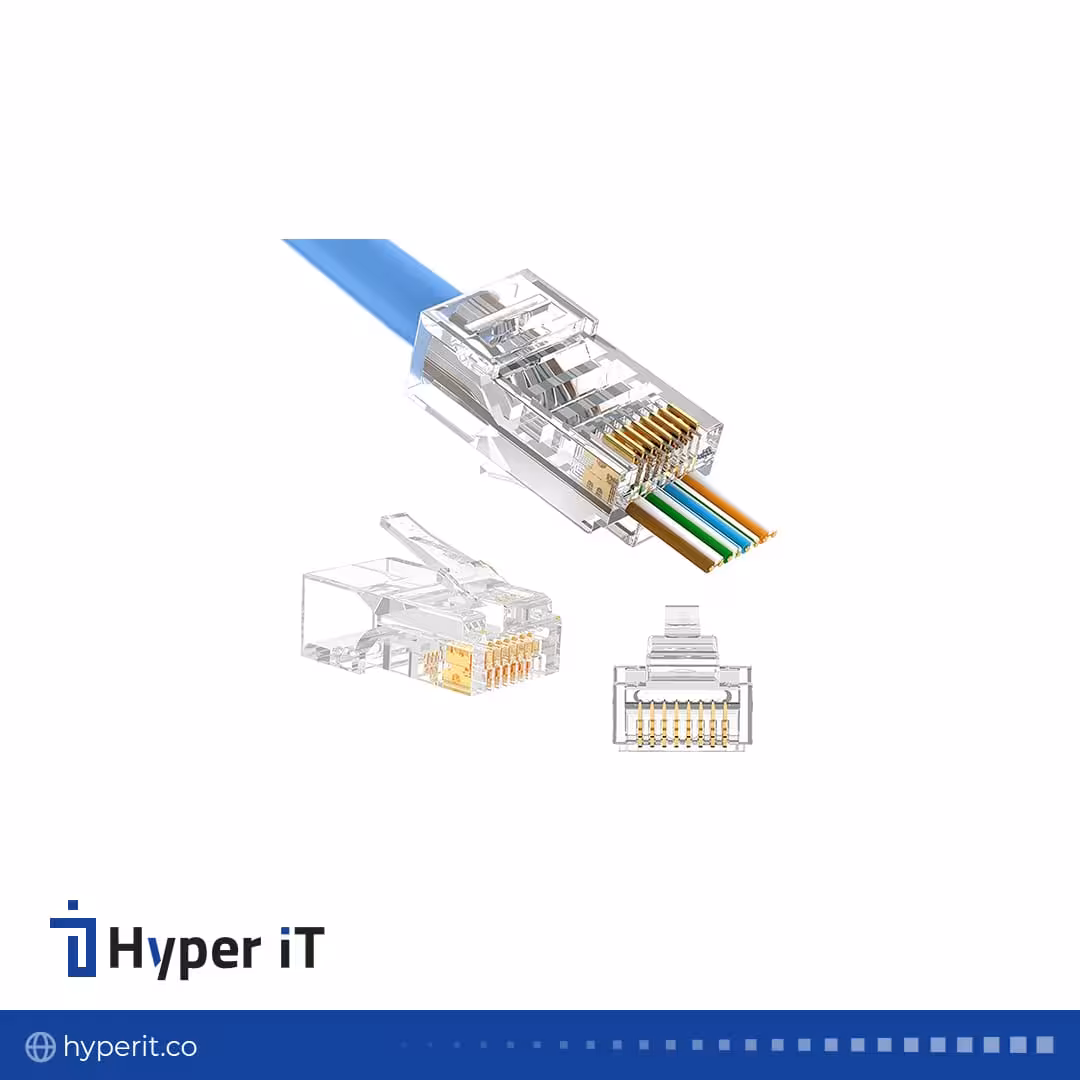 سوکت شبکه CAT6 مدل OPEN END