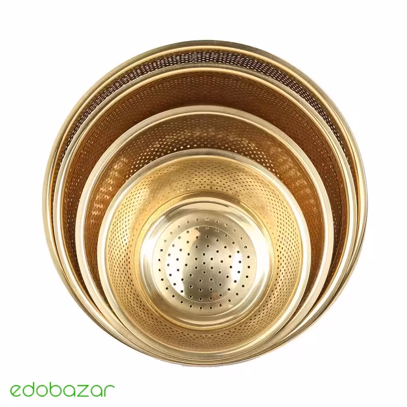آبکش گرد استیل