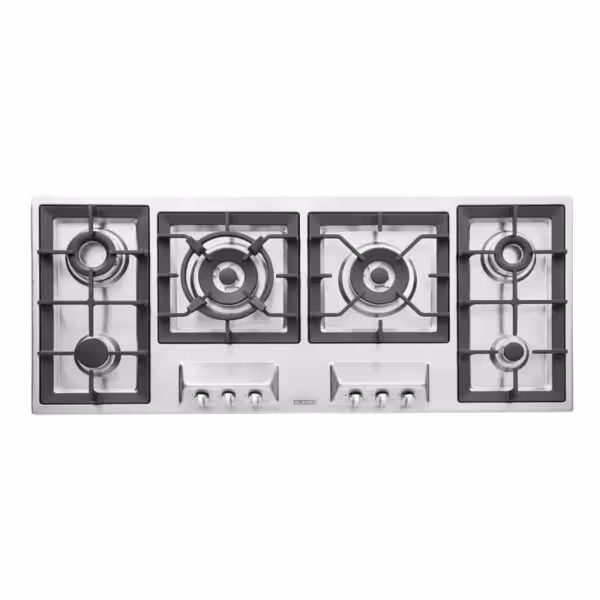 اجاق گاز رومیزی شش شعله‌ مدل S6121 استیل البرز