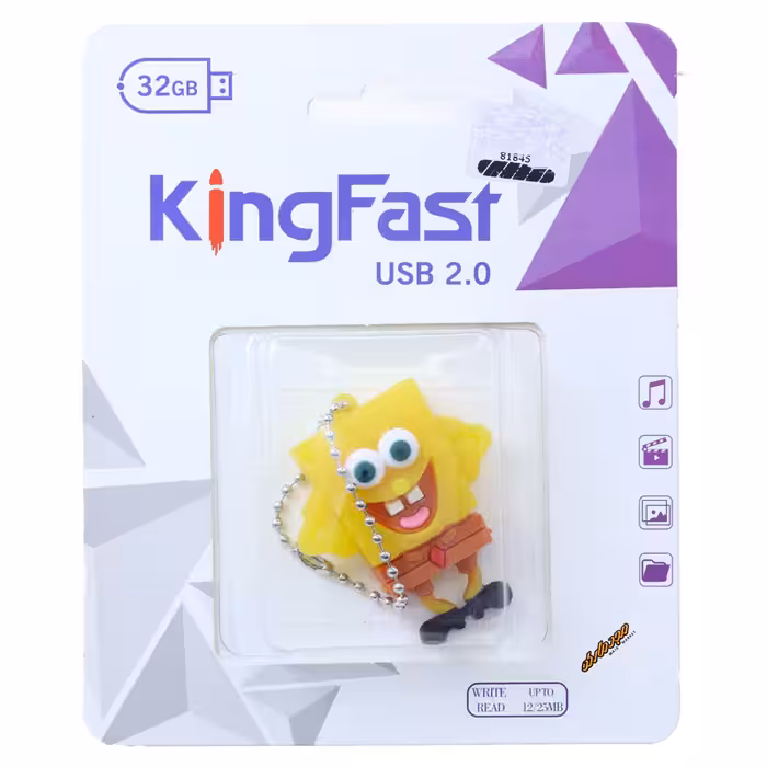 فلش مموری کینگ فست مدل باب اسفجی ظرفیت 32 گیگابایت