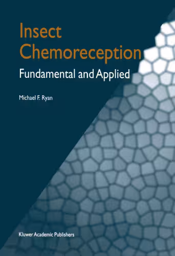 خرید و دانلود نسخه کامل کتاب Insect Chemoreception - Fundamental and Applied