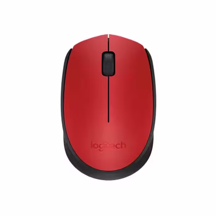 موس بی‌سیم لاجیتک Logitech M171 Wireless Mouse Red