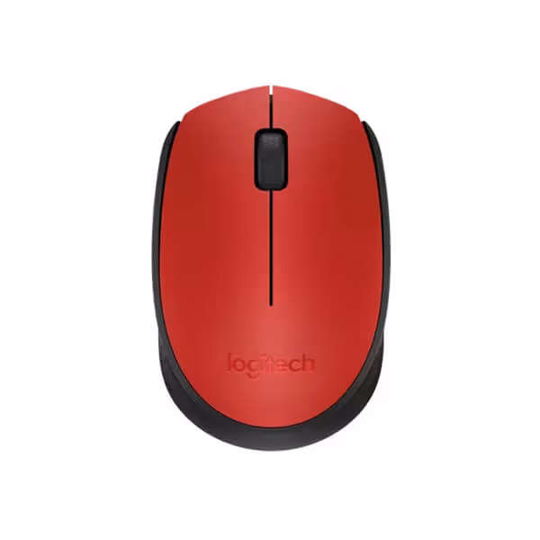 موس بی‌سیم لاجیتک Logitech M171 Wireless Mouse Red