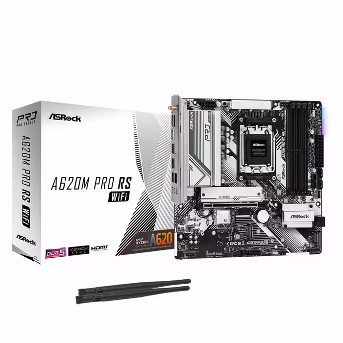 مادربرد ازراک ASROCK A620M PRO RS WIFI DDR5
