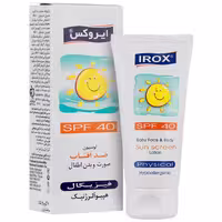 ضد آفتاب کودک SPF40 ایروکس 60 گرمی