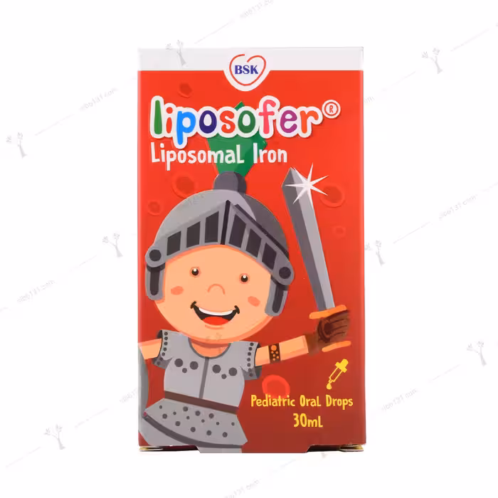 قطره خوراکی آهن لیپوزوفر  بی اس کی 30 میلی لیتری