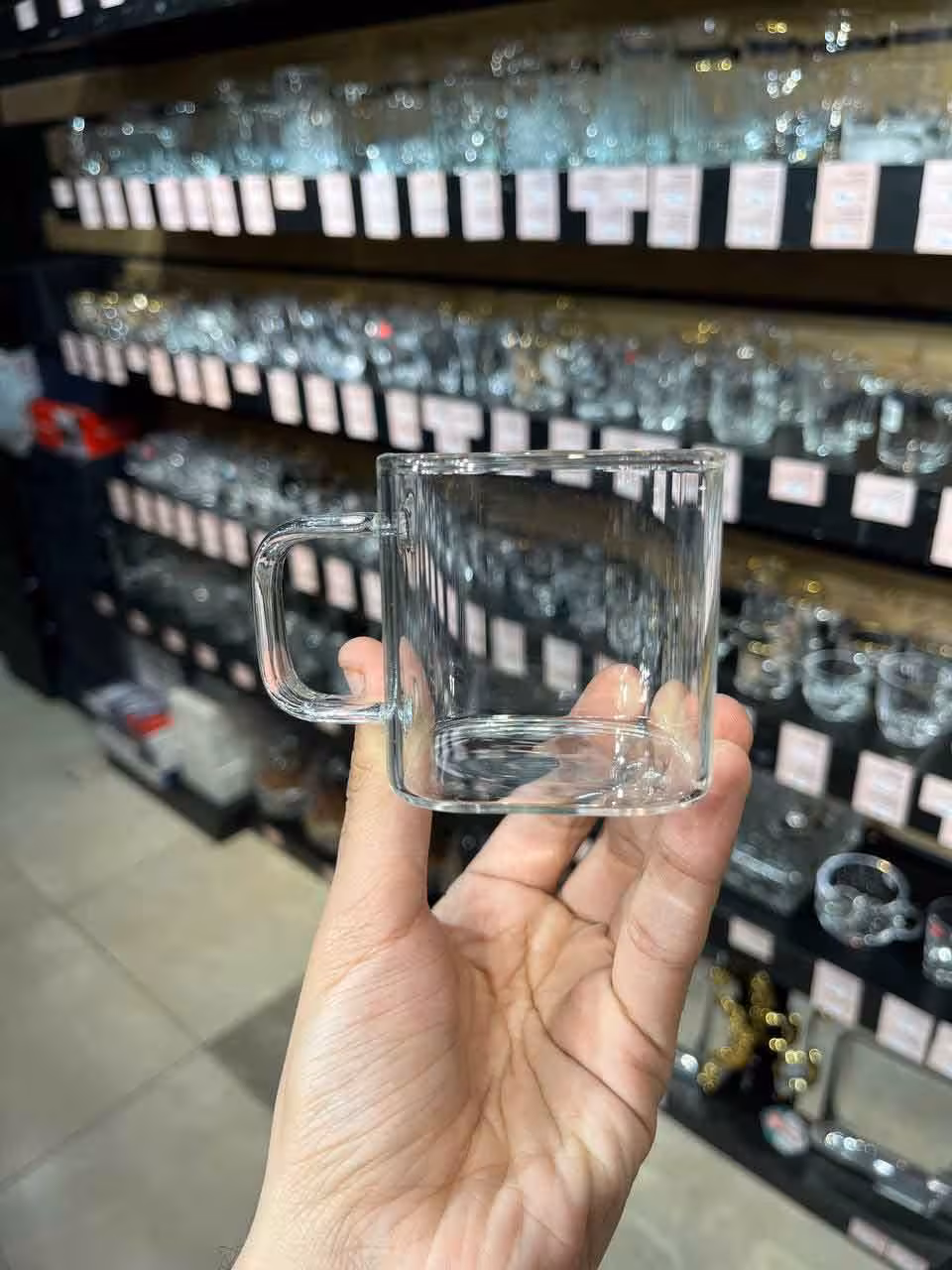 قهوه خوری پیرکس مربع