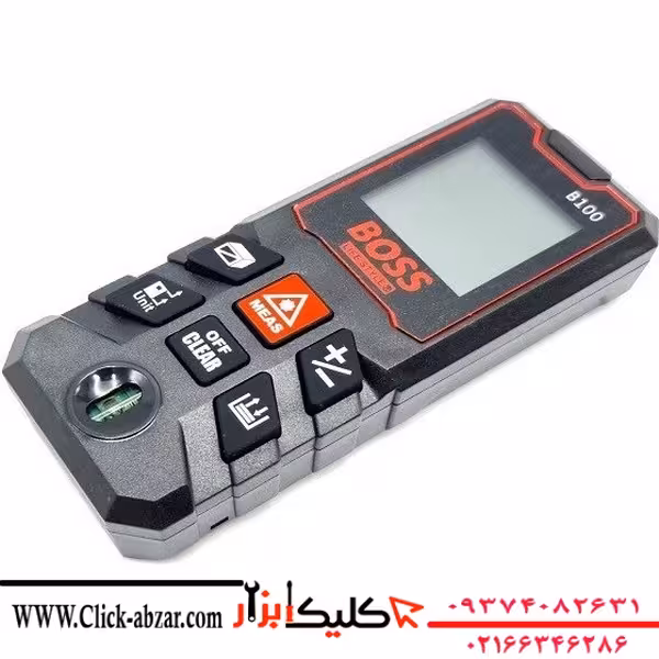 متر لیزری 100 متری ضد آب باس مدل B100