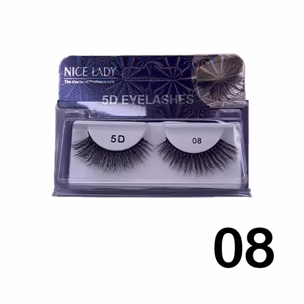 مژه 5 بعدی نایس لیدی شماره 08