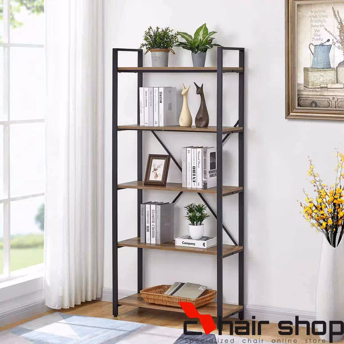استند ویترینی چوب و فلز کد 9760