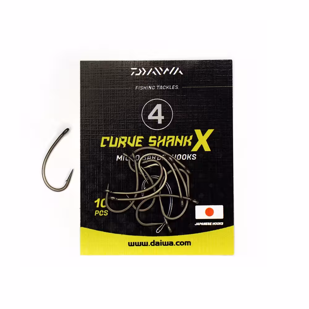 قلاب کروشانک ( CURVE SHANK ) دایوا- سایز 4