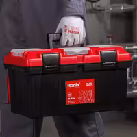 جعبه ابزار پلاستیکی ایرانی 19 اینچ کد 9154