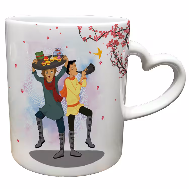 خرید ماگ-لیوان  دسته ساده  عید نوروز کد 48