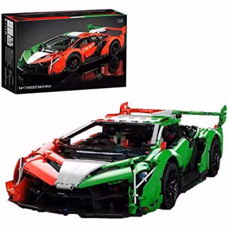 لگو تکنیک ماشین لامبورگینی وننو سوپر اسپرت کد 10222 | Lamborgini Veneno