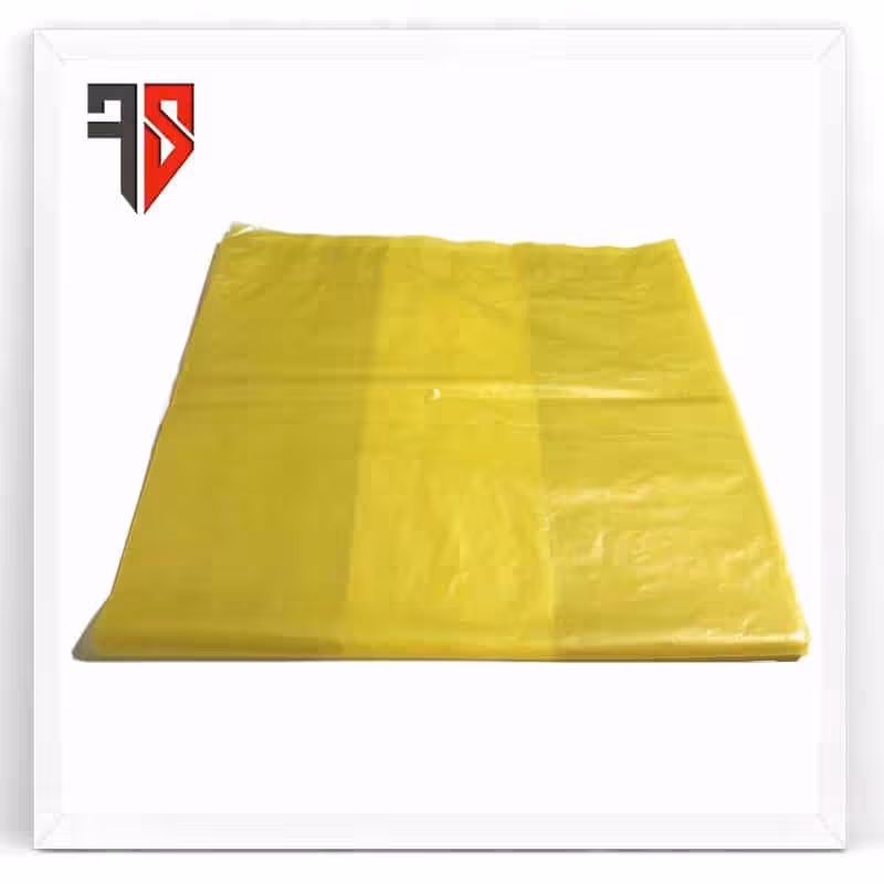 کیسه زباله زرد فرزان پلاست 120×100 (25کیلوگرمی)