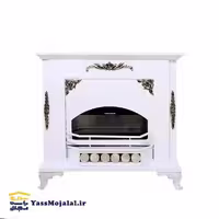 شومینه سنگرکار 240 آگاتا سفید چوبدار