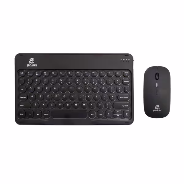 کیبورد و ماوس بلوتوثی جکنگ مدل JB-987 3 In 1 SET | کالا مکس