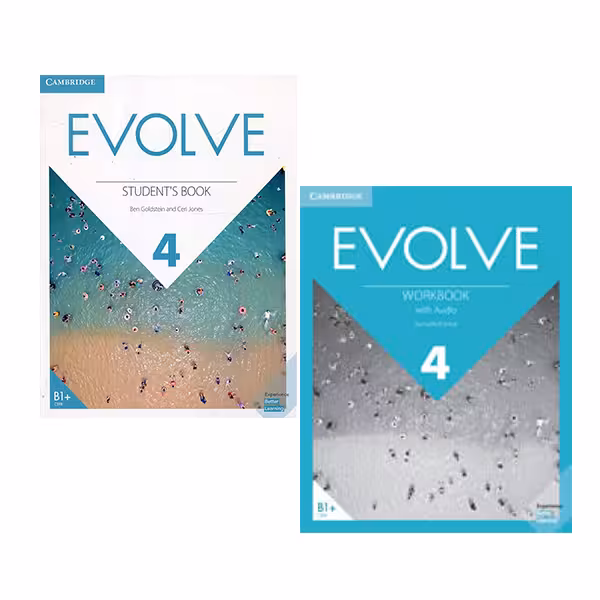 کتاب ایوالو 4 | (SB WB Audio) Evolve 4 | خرید کتاب زبان | خرید لوازم التحریر | چی کتاب | بالاترین تخفیف و ارسال رایگان