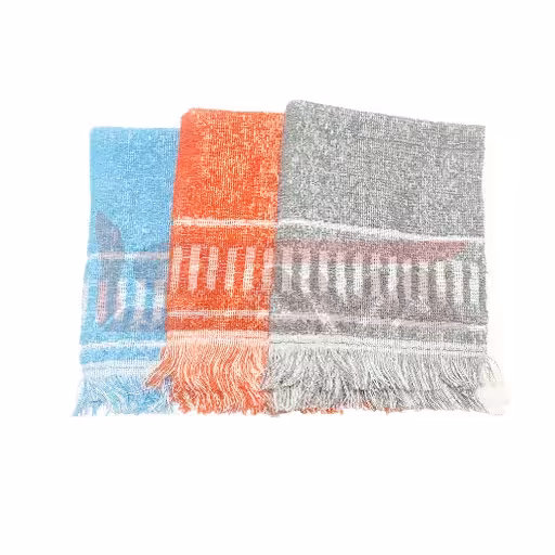 حوله دستی 30 در 40 بافت دورویه ترک