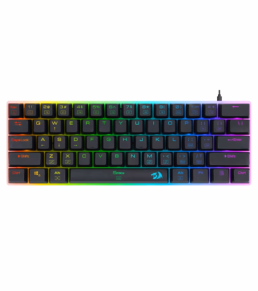 کیبورد گیمینگ ردراگون K605 ALIEN GIANT