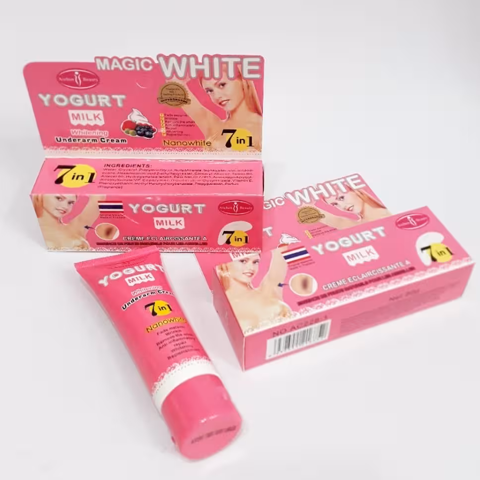 کرم 7 کاره روشن کننده زیر بغل ایچون بیوتی با عصاره شیر و ماست 