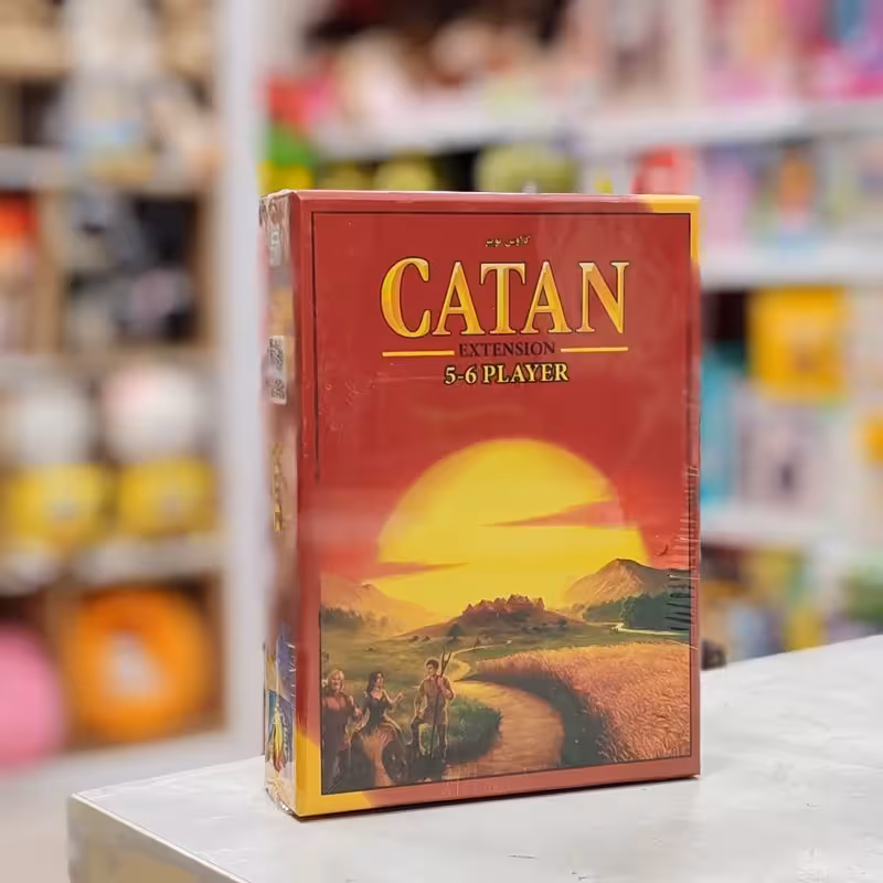 بازی فکری افزونه 5 و 6 نفره کاتان CATAN