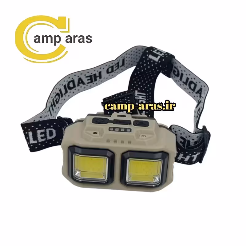 چراغ پیشانی زینگارو مدل HX-816S سنسوردار شارژی - کمپ آراس